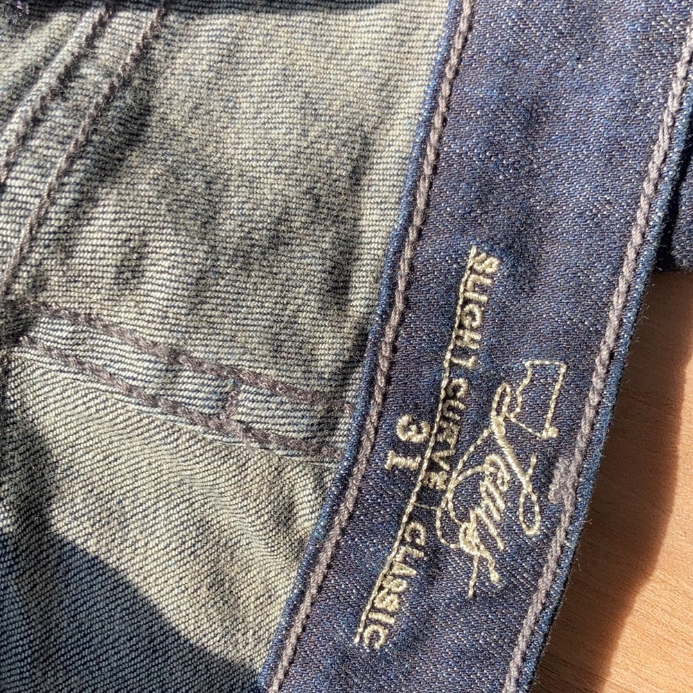 Levi’s San Francisco Slight curve classic jean size 12  M / 31 - Picture 8 of 17